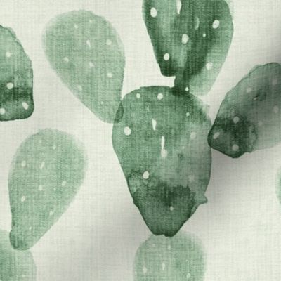 Painted Cactus - green