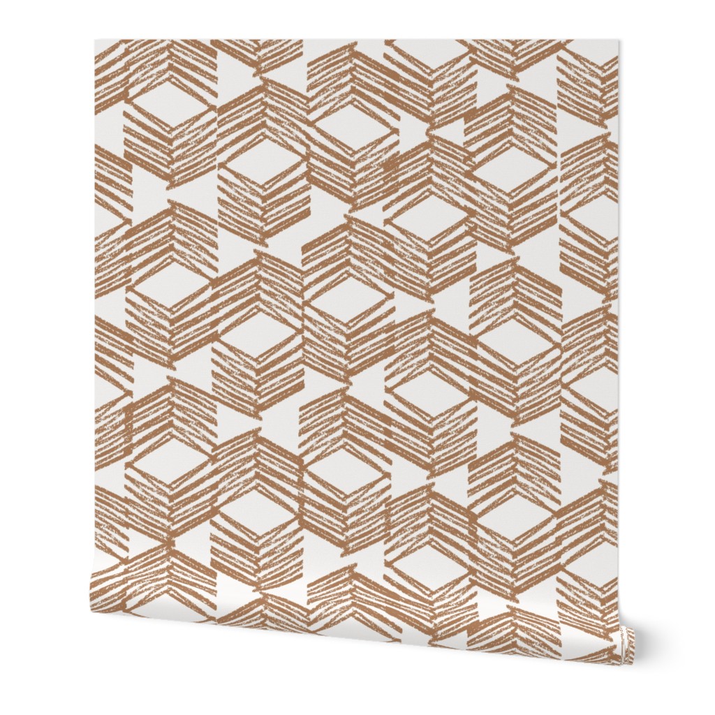 pencil herringbone-tan