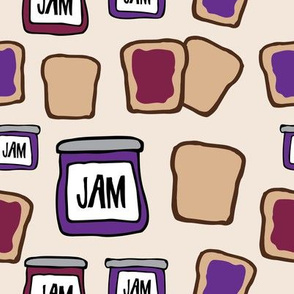 Bread and Jam 2.0 Large on Cream