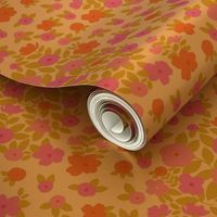 Vintage Pink and Red Bedding 