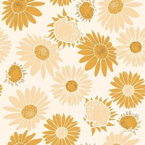 Sunfloral on Cream