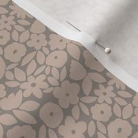 Neutral Abstract Floral