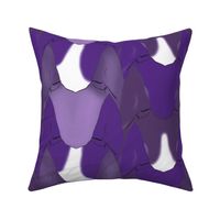 Attentive dog ears - violet purples