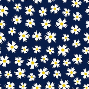 Ditsy Floral Large on Blue