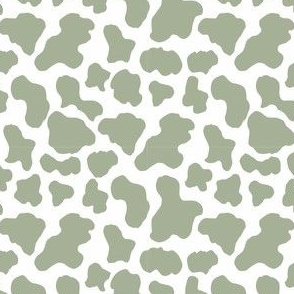 Green Cow Fabric Wallpaper and Home Decor  Spoonflower