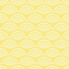 Petal Scallop lemon yellow by Jac Slade