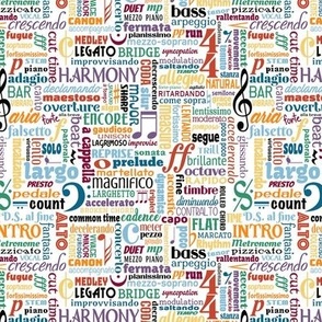 music glossary - rainbow colors - small