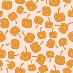 Pumpkin Toss on Blush