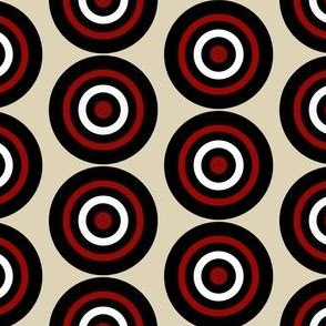 Bullseye on Tan, Hunting Target Circles