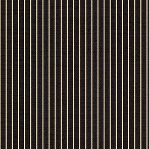 Pin Stripes Black and Vanilla Medium scale