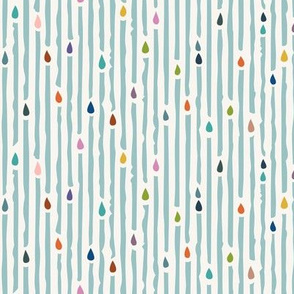 rainbow raindrops (medium)