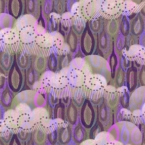 Rain clouds in Grape