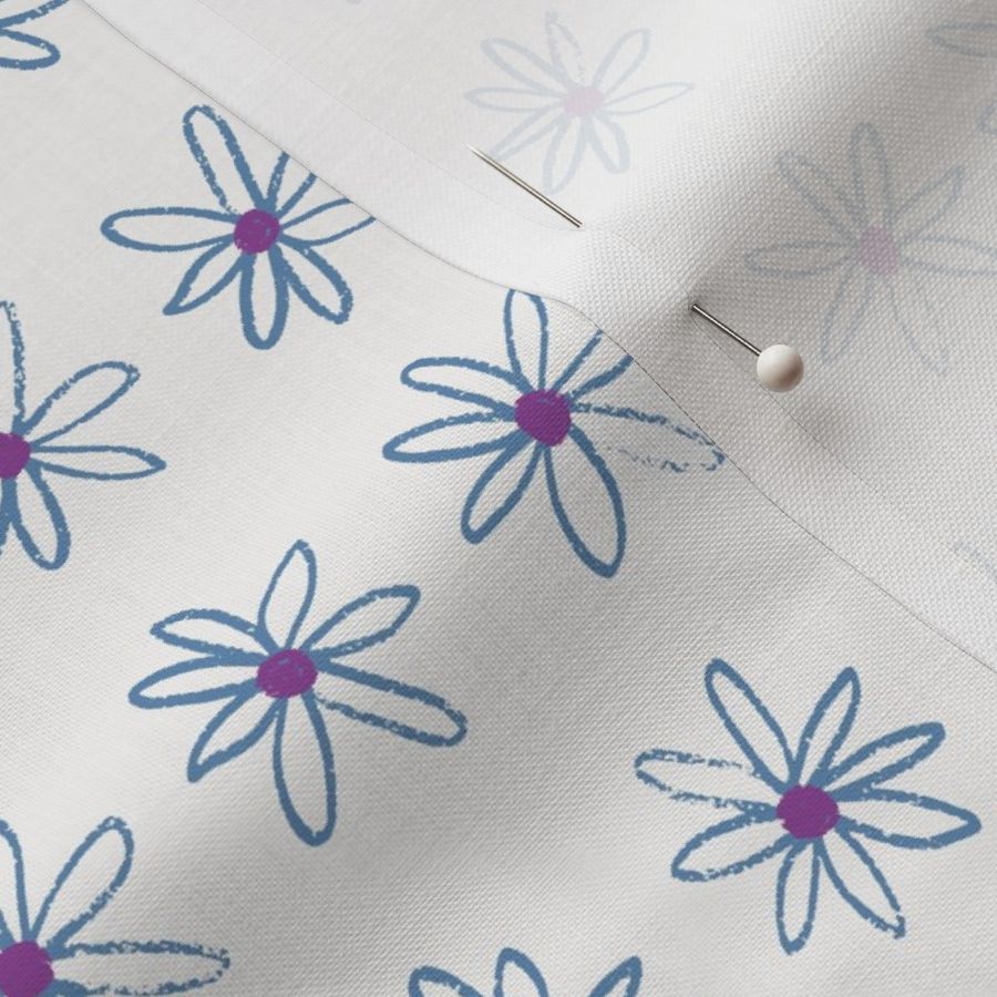 scandi pencil daisy-blue and purple