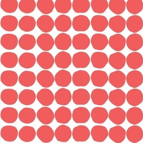 pink organic stacked dot 