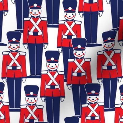 Toy Soldier in Red and Navy 