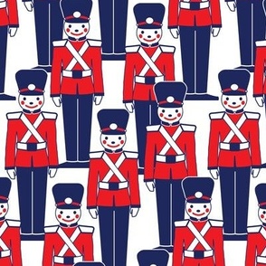 Toy Soldier in Red and Navy 