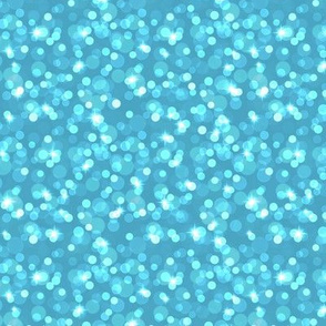 Small Sparkly Bokeh Pattern - Blueberry Sorbet Color