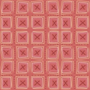 Criss Cross-Pink Villa  Palette