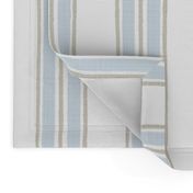 Erin Tan Blue on White Anderson Stripe