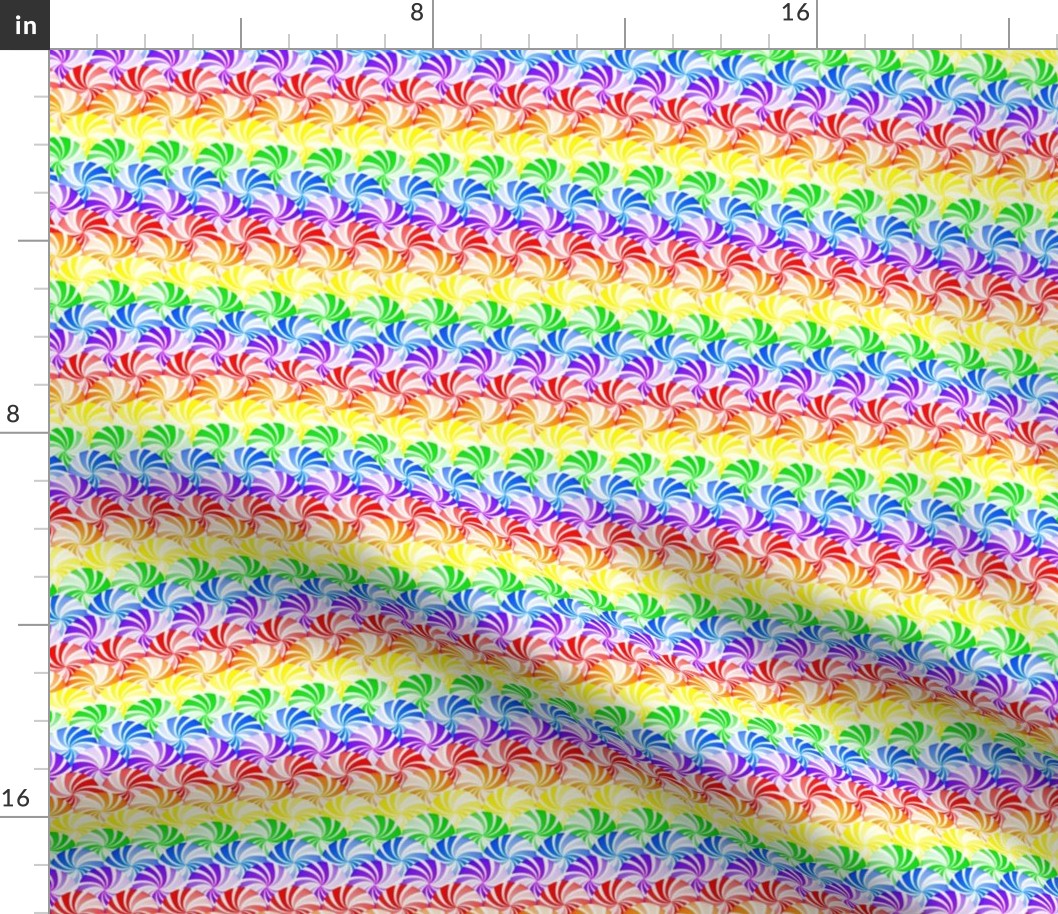 Rainbow Peppermint Candies - Swirl strip-01