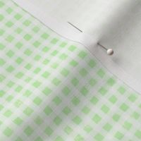 Small Lime Marble Wonky Gingham