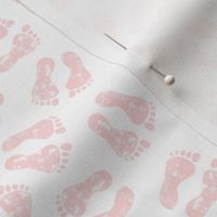(small scale) baby feet - pink - nursing - C21