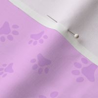 Tone on Tone Pawprints 2 Medium Lilac