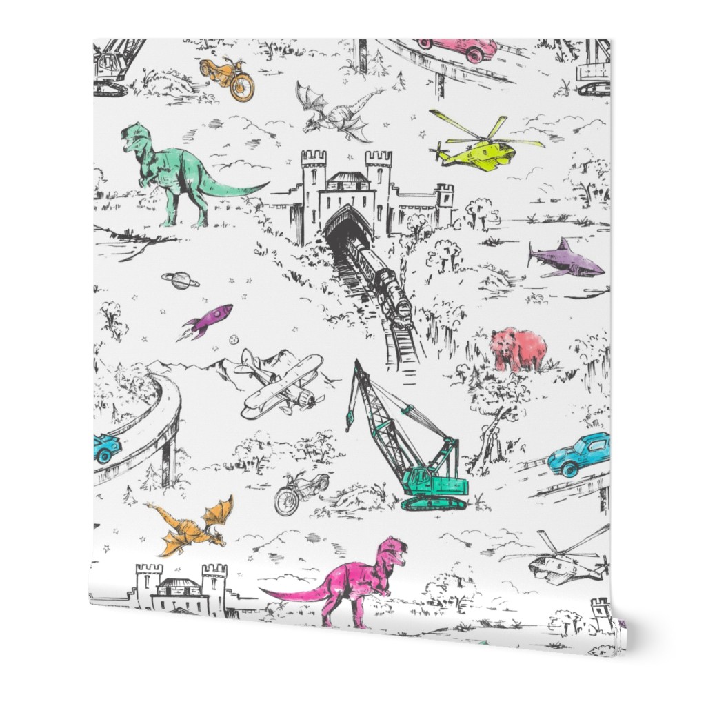 Adventure Toile Pop Exploded