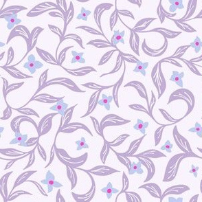 Floral Twist lilac pink by Jac Slade