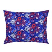 Red White & Blue Donut Paisley Fun