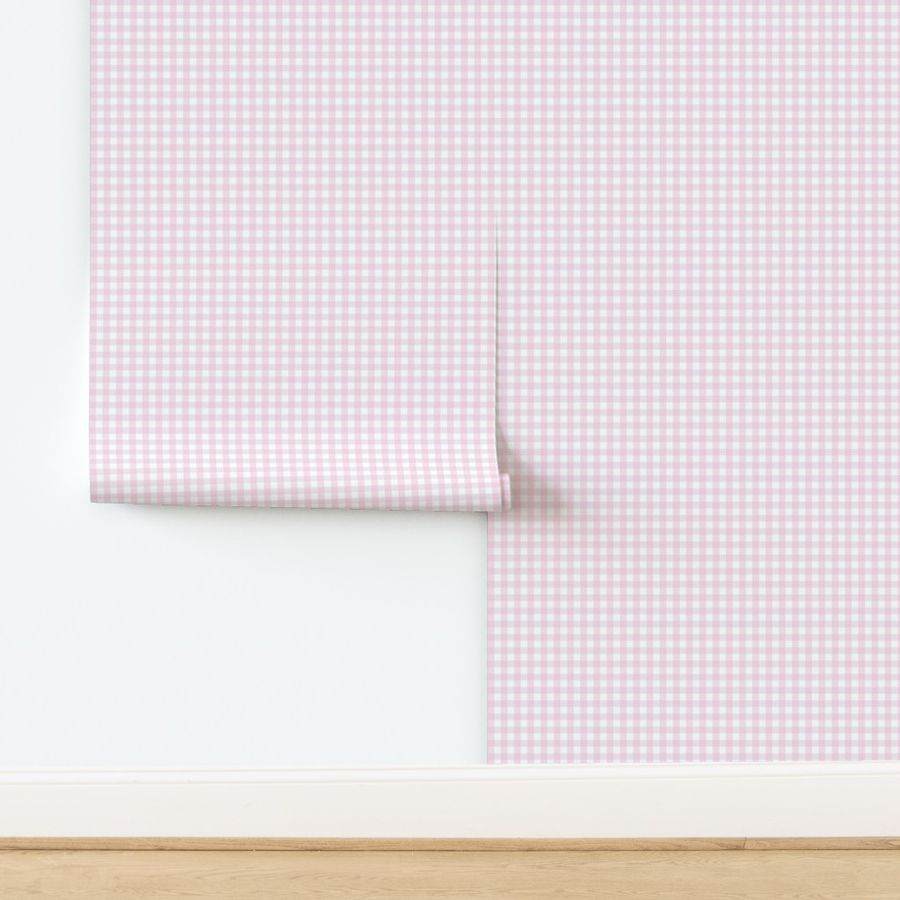 Gingham pink pastel