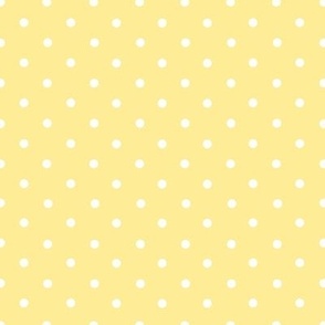 Polka Dots Yellow pastel