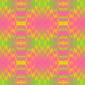 Ikat Multicolor Diamond Stripe , small