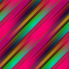 medium bright fruity diagonal stripes illusion PSMGE