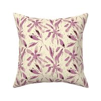 Bloom in Positano - watercolor loose florals with splatters for modern home decor a321-12