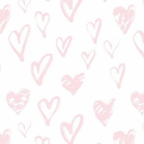 Love Scribbles Coordinate - Pink Hearts