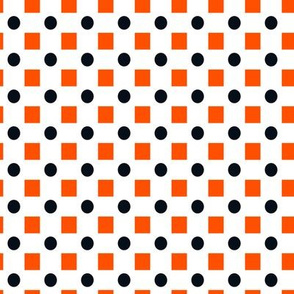 Orange Checkerboard