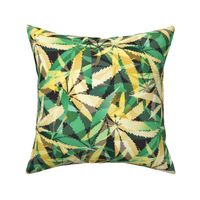 Jungle Leaf Gold Green Blend