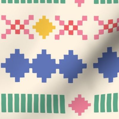 Kinfolk - pixel pattern