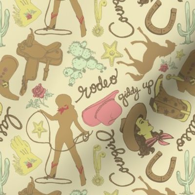 Cowgirl Fabric