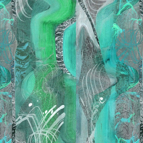 aqua_mint_green_ink_collage