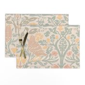 William Morris Bunnies - Soft Palette