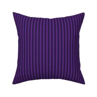 Vertical Bengal Stripe Pattern - Grape and Deep Violet
