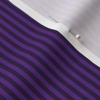 Small Vertical Bengal Stripe Pattern - Grape and Deep Violet