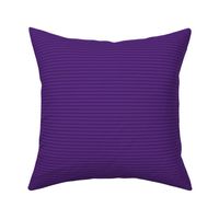 Small Horizontal Pin Stripe Pattern - Grape and Deep Violet