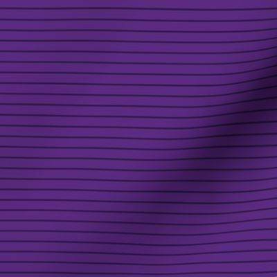 Small Horizontal Pin Stripe Pattern - Grape and Deep Violet