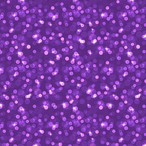 Small Sparkly Bokeh Texture - Grape Color