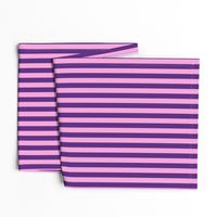 Vertical Awning Stripe Pattern - Grape and Fuchsia Blush