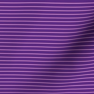 Small Horizontal Pin Stripe Pattern - Grape and Fuchsia Blush