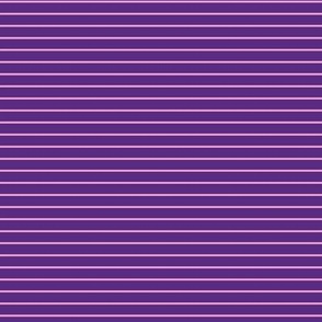 Small Horizontal Pin Stripe Pattern - Grape and Fuchsia Blush